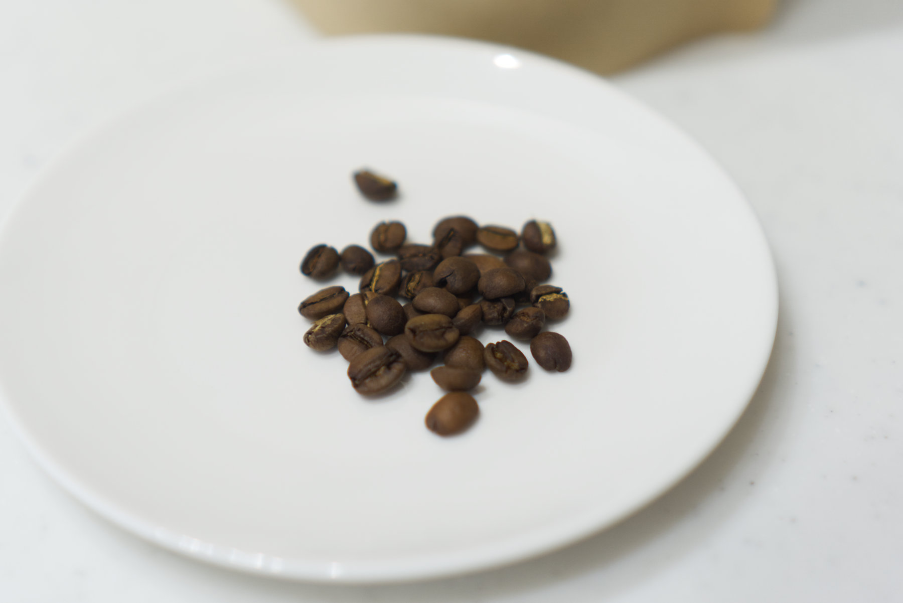 ハウスブレンド・ルワンダ/ブラジルのコーヒー豆のインサート